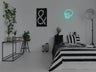 Skull Wall Mounted Liquid Neon Sign