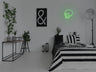 Skull Wall Mounted Liquid Neon Sign