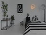 Skull Wall Mounted Liquid Neon Sign