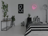 Skull Wall Mounted Liquid Neon Sign
