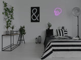 Skull Wall Mounted Liquid Neon Sign