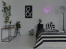 Skull Wall Mounted Liquid Neon Sign