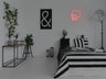 Skull Wall Mounted Liquid Neon Sign
