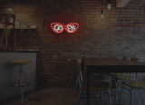 Sunglasses Open Liquid Neon Sign