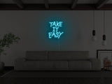 Take It Easy Liquid Neon Sign