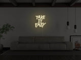 Take It Easy Liquid Neon Sign