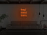 Pronouns LED Neon Sign