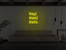 Pronouns LED Neon Sign