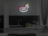 Unicorn Pool Floaty LED Neon Sign