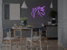 Unicorn Glass Neon Sign