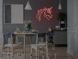 Unicorn Glass Neon Sign