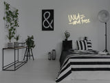 Wild And Free LED Neon Sign