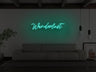 Wanderlust LED Neon Sign