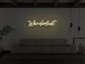 Wanderlust LED Neon Sign