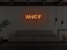 What If LED Neon Sign