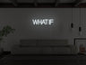 What If LED Neon Sign