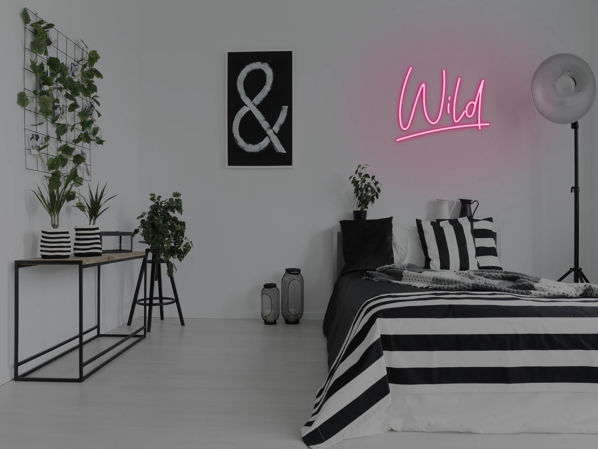 Wild LED Neon Sign