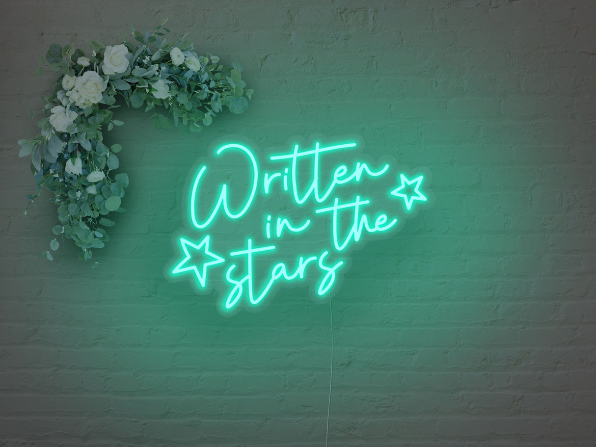 Written In The Stars LED Neon Sign