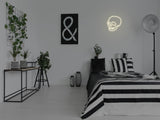 Skull Wall Mounted Liquid Neon Sign