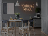 Youth Has No Age LED Neon Sign