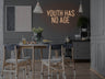 Youth Has No Age LED Neon Sign
